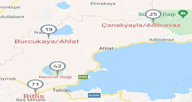 Bitlis’te 70 köy yolu ulaşıma kapandı