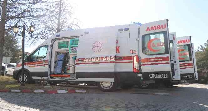 Kırşehir Ambulans Servisi bir yılda 39 bin 885 vakaya müdahale etti