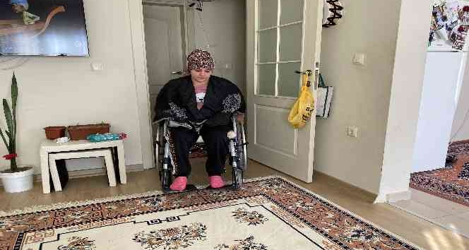 Eşi tarafından vurulduktan sonra felç kalan engelli kadının bakım maaşı kesildi