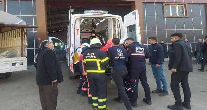 Siirt’te helyum gazı dolu varilde patlama: 1 yaralı