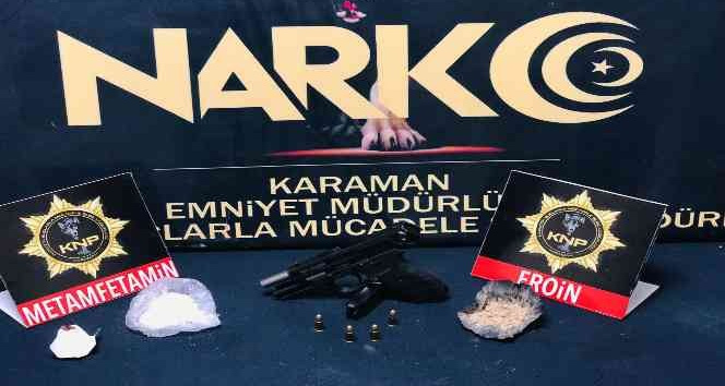 Karaman’da uyuşturucu ticaretine 1 tutuklama