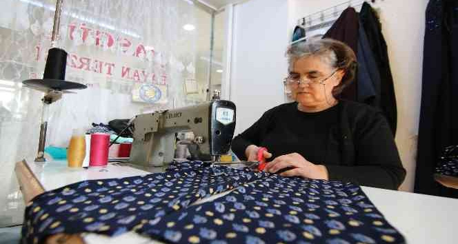 Ahi Çarşısı’nın en yaşlı kadın terzisi çırak bulamıyor