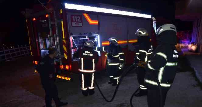 Ordu’da televizyon vericilerinin bulunduğu alanda yangın