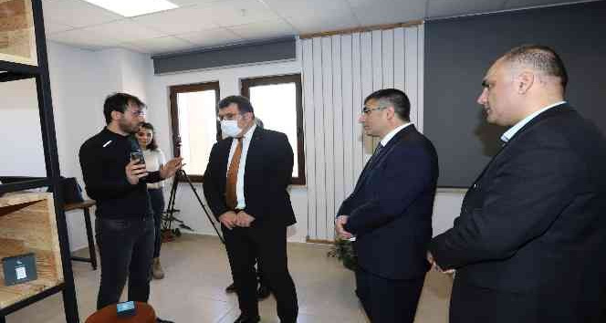 TÜBİTAK Başkanı Prof. Dr. Hasan Mandal Kapadokya Teknopark’ta İncelemelerde Bulundu