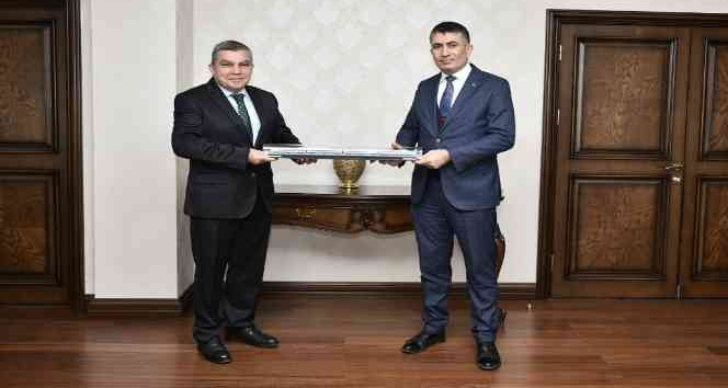 TCDD Genel Müdürü Akbaş’tan Vali Işık’a ziyaret