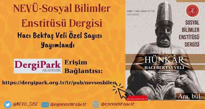NEVÜ-SBE Dergisi ’Hacı Bektâş Veli Özel Sayısı’ Yayınladı