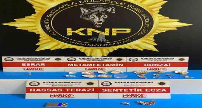 Kahramanmaraş’ta uyuşturucu operasyonunda 6 tutuklama