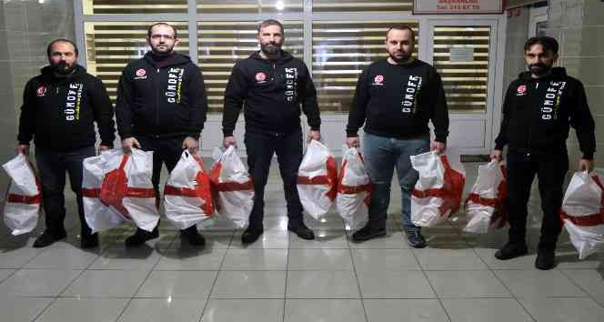 GÜMOFF’tan 60 öğrenciye mont ve bot