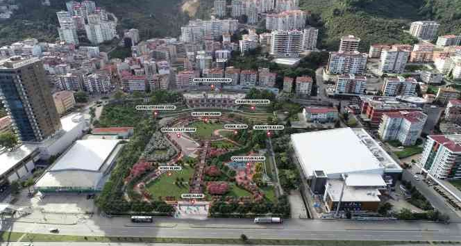 Giresun’un en büyük yeşil alan projesin olan Millet Bahçesi için çalışmalar başladı