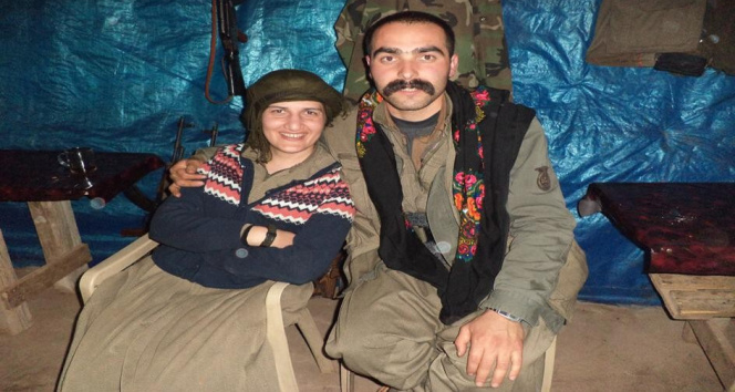 HDP Milletvekili Semra Güzelin PKKlı teröristle fotoğrafları ortaya çıktı