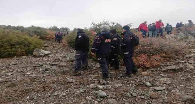 Kayıp avcının cansız bedeni drone ile bulundu