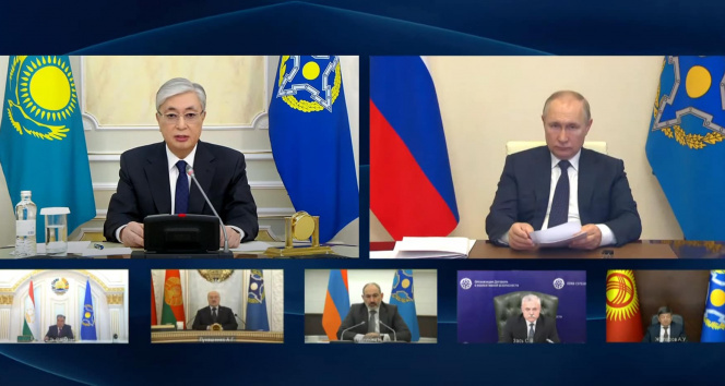 Kazakistan Cumhurbaşkanı Tokayev: Teröristlerin gerçek maksadı iktidara el koymak