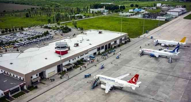Samsun Havalimanı’nda 2021’de yolcu sayısı yüzde 32 arttı