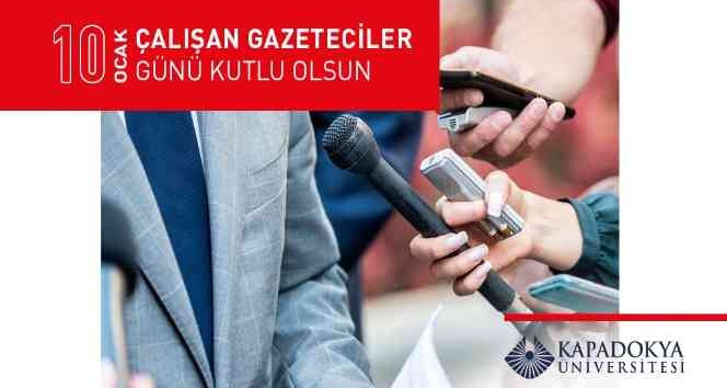 KÜN Rektörü: "Basın mensupları özveri ve samimiyetle gerçeğin peşinde"