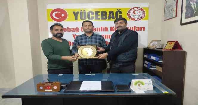 Güvenlik korucularından yılın basın ödülü, İHA muhabiri Aktaş’a