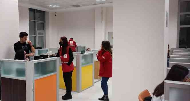 NEVÜ’lü öğrencilere çorba ikramı