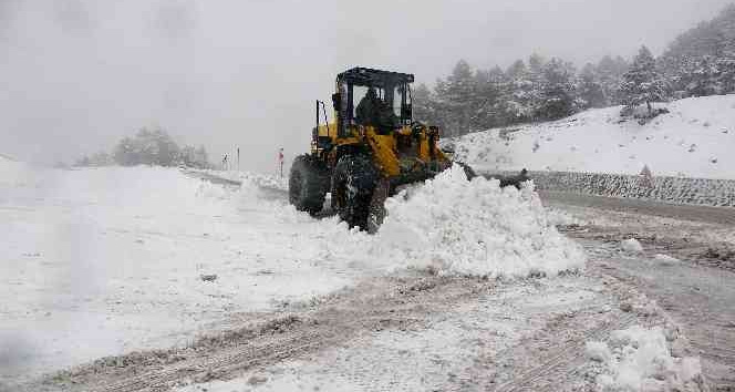 Tokat’ta kar yağışı yüksek kesimlerde etkili oldu