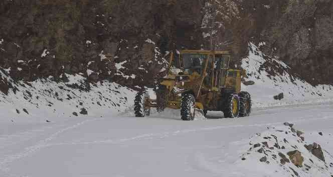 Muş’ta 55 köy yolu kar nedeniyle ulaşıma kapandı