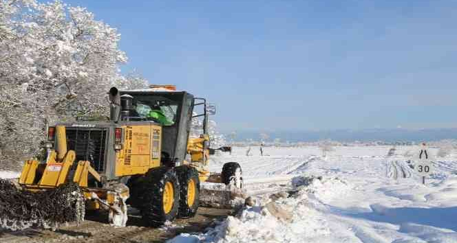Sinop’ta 54 köy yolu ulaşıma kapandı