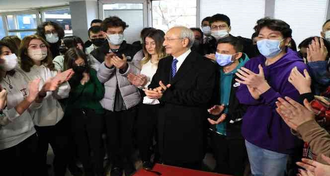 CHP Genel Başkanı Kemal Kılıçdaroğlu gençlerle buluştu