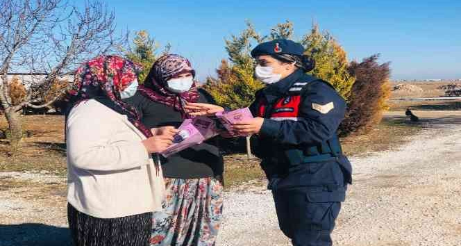 Aksaray jandarma KADES eğitimlerini sürdürüyor