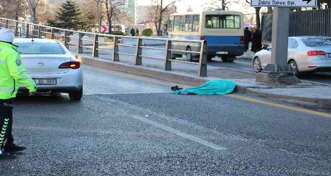 Başkent’te aracın çarptığı yaya hayatını kaybetti