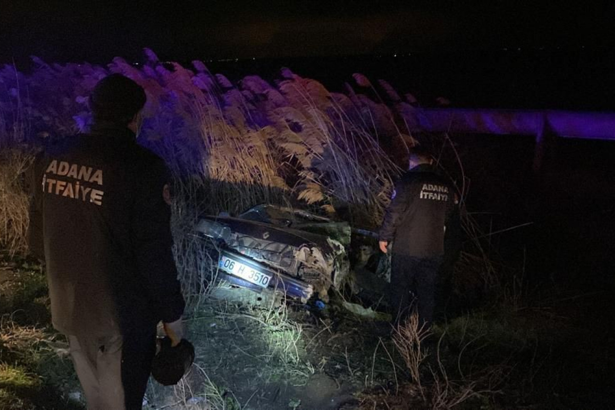 Ceyhan'da trafik kazası 1 ölü, 2 yaralı