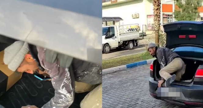 Antalyada vicdanları sızlatan olay: Patron, işçiyi arabası kirlenmesin diye bagajda taşıdı