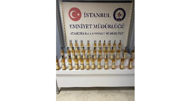 Ataşehir’de kaçak içki satanlara polisten "müşteri" oyunu