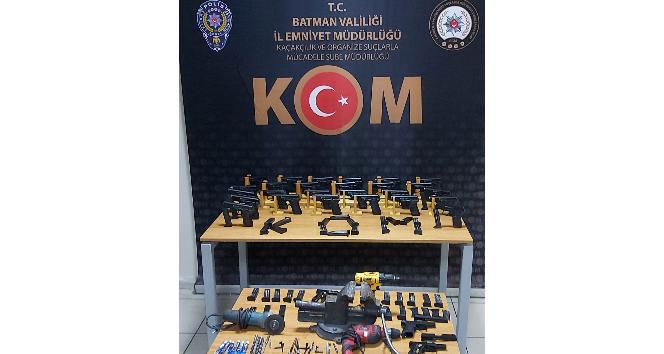 Batman polisinden silah kaçakçılarına darbe