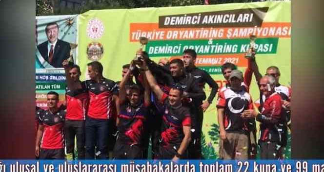 Jandarma Gücü Komutanlığı Spor Kulübü’nden 2021’de 22 kupa ve 99 madalya