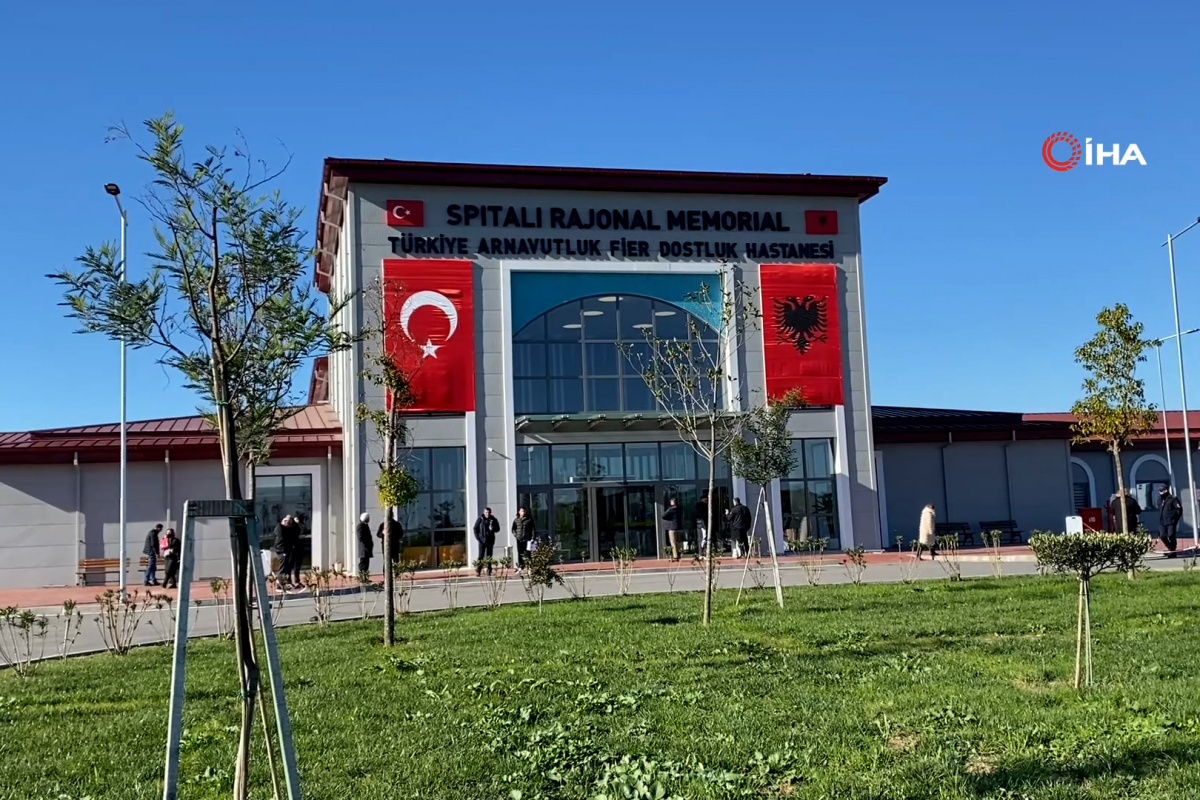 Arnavutluk'ta Türkiye'nin inşa ettiği hastane, sağlık ve güven veriyor