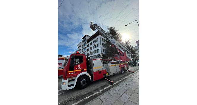 Baca yangını paniğe neden oldu