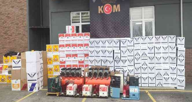 Yalova’da kaçak sigara operasyonu