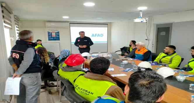 Siirt AFAD il müdürlüğü, İçişleri Bakanlığının 2022 tatbikat yılı ilan edilmesinin ardından harekete geçti