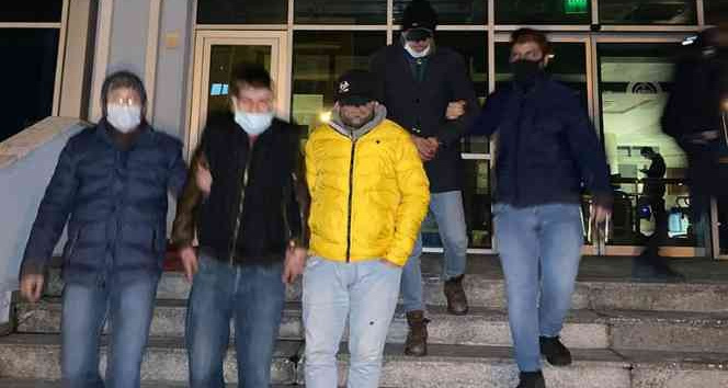Depodan tekne motoru çalan 5 kişi tutuklandı