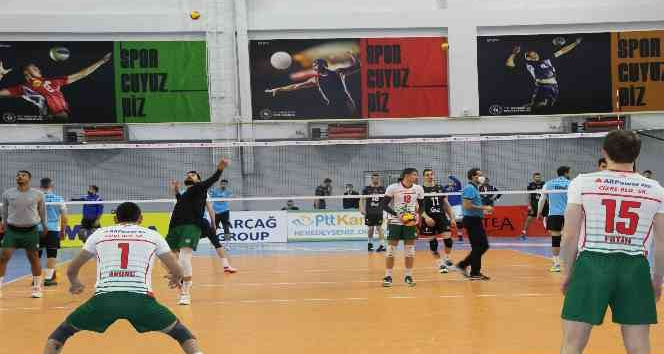 Efeler Ligi: Cizre Belediyespor: 0 - Halkbank: 3