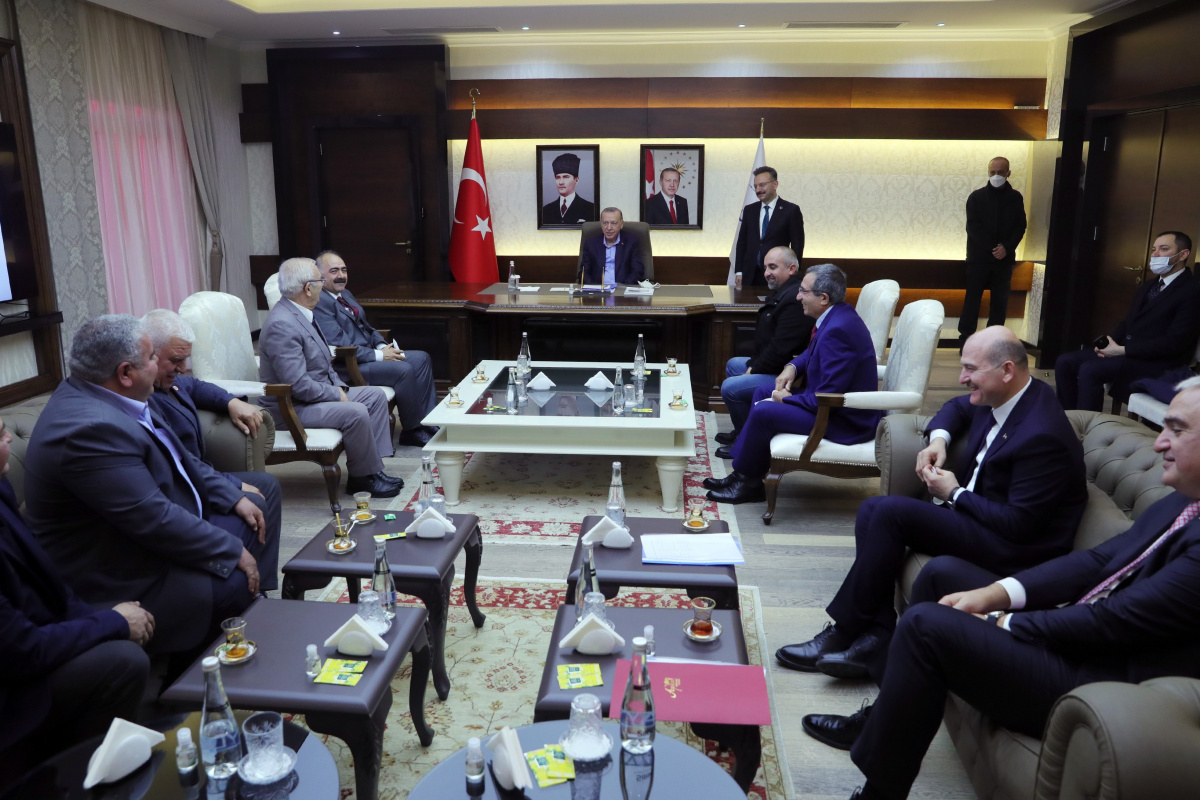 Aydın&#039;da cemevi başkanlarından Cumhurbaşkanı Erdoğan&#039;a teşekkür ziyareti