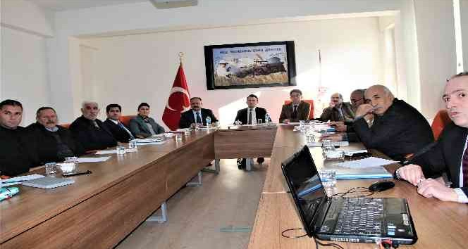 ‘Tarımsal Kuraklıkla Mücadele İl Kriz Merkezi Toplantısı’ yapıldı