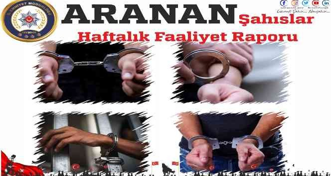 Arama kararı bulunan 9 kişi yakalandı