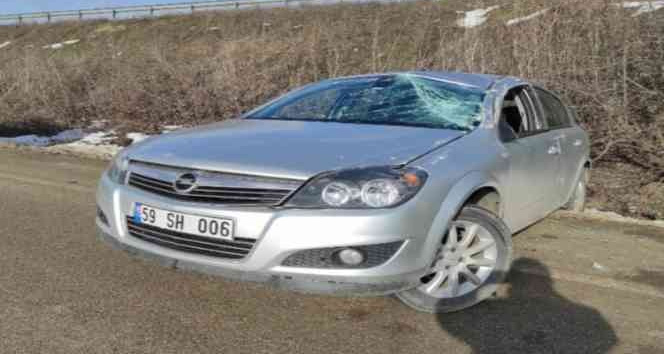 Malkara’da trafik kazası: 2 yaralı