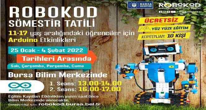 Bursa Büyükşehir’den yarıyıl tatilinde ücretsiz kodlama eğitimi