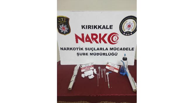 Kırıkkale’de uyuşturucu taciri tutuklandı