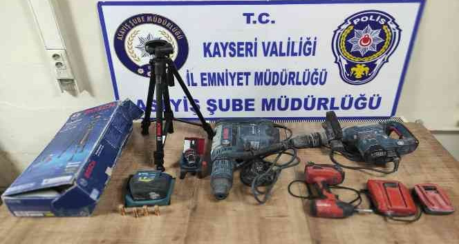 Kayseri’de 80 polis ile hırsızlık operasyonu: 8 gözaltı