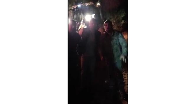 Yaylada mahsur kalan vatandaşlar kurtarıldı