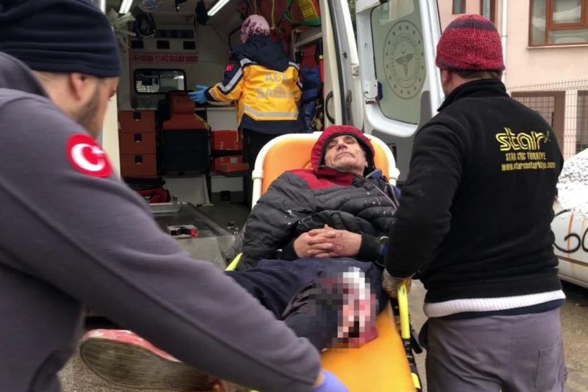 Bursa'da yaşlı adam pompalıyla dizinden vuruldu