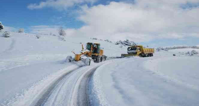 Tokat’ta, 103 köy yolu ulaşıma kapandı