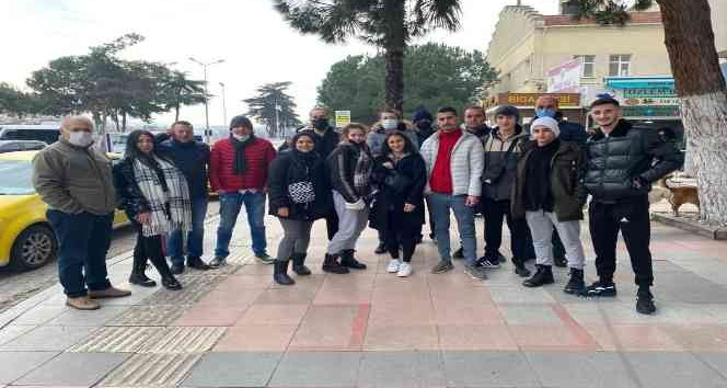Biga’lı öğrenciler, ‘AB yolculuğu’ isimli proje kapsamında yola çıktı