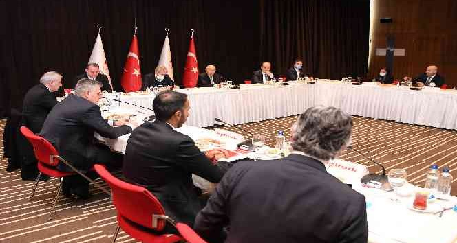 Yasa dışı maç yayınlarının engellenmesiyle ilgili değerlendirme toplantısı yapıldı