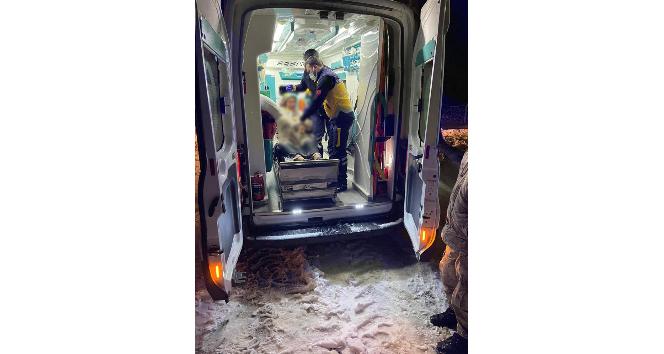 Nusaybin’de karda mahsur kalan hamile kadının imdadına jandarma ve Belediye ekipleri yetişti